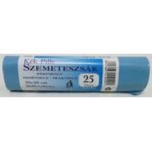Kék pille szemeteszsák cm, kék 50x50 12 µm, 25l 20 db/tekercs