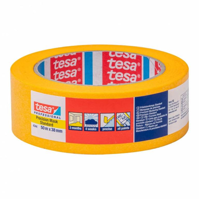 Tesa beltéri színelválasztó szalag (4344) sötét narancs 50m X 38mm