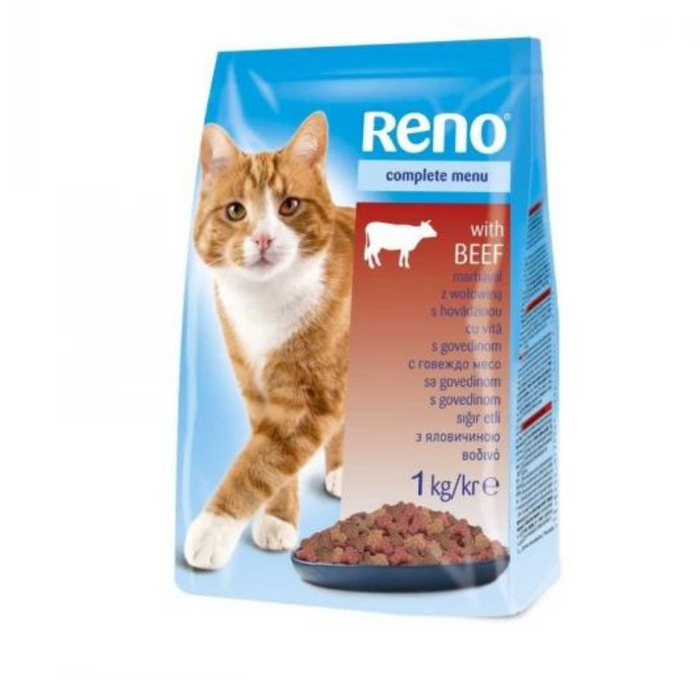 Reno száraz macskatáp marha, 1 kg