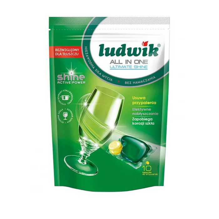 Ludwik mosogatógép all in one kapszula, 10db