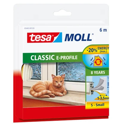 Tesa E profil fehér (05463-00122) 6m x 9mm