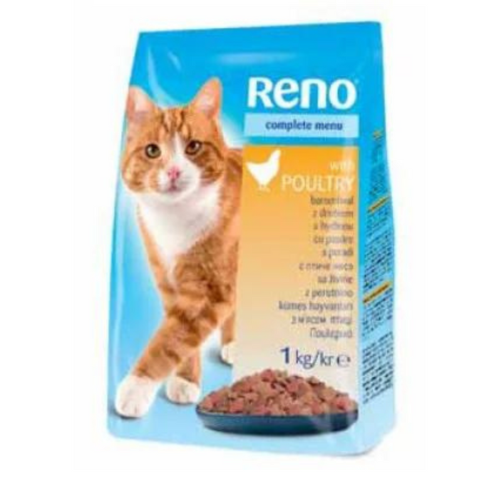 Reno macskaeledel száraz baromfi, 1kg