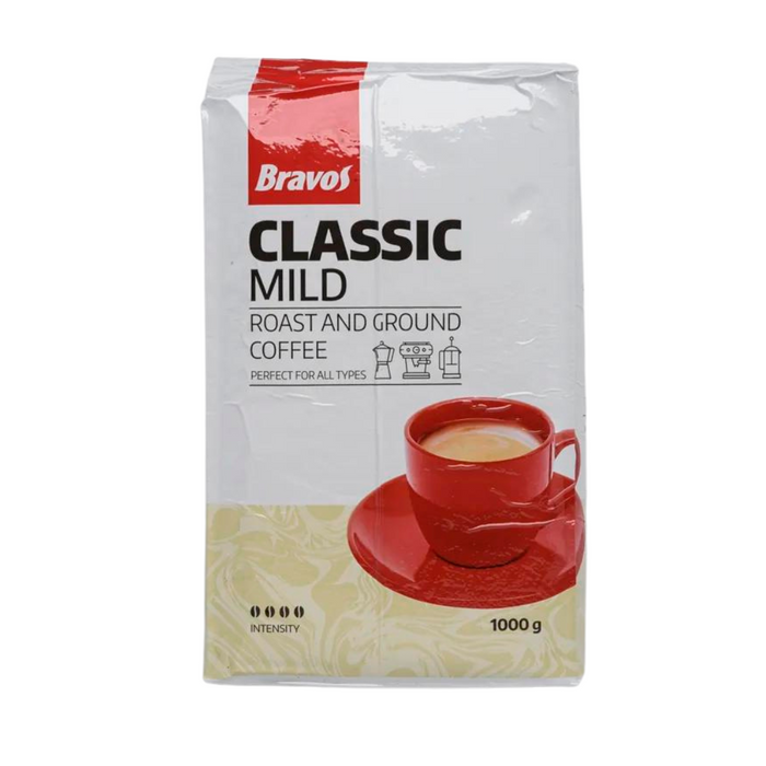 Bravos Classic Mild őrölt, 1000 g
