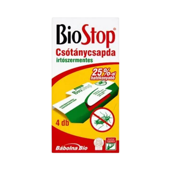 Biostop csótánycsapda, 4 db
