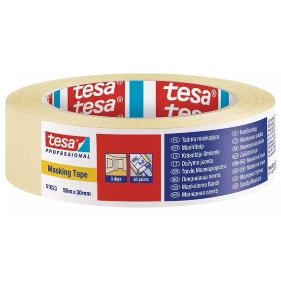 Tesa festőszalag (51023-3) 50m x 38mm Economy