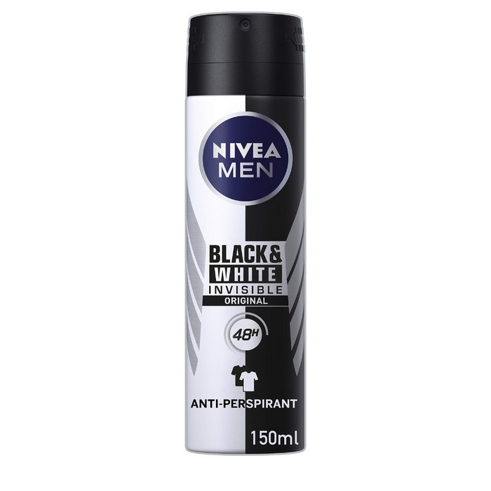 Nivea men deo invisibe for black white 48h 150ml