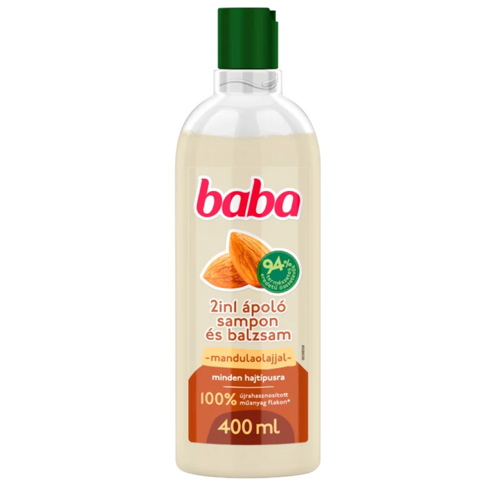 Baba sampon 2 in 1 mandulaolajjal 400 ml