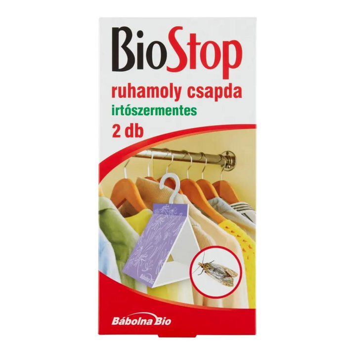 Biostop ruhamolycsapda, 2 db