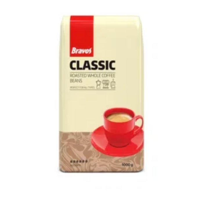 Bravos classic szemes kávé, 1kg