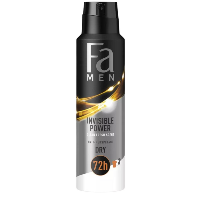 Fa men invisible power deo spray, 72h 150 ml