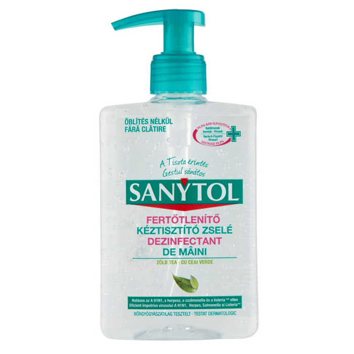 Sanytol gél fertőtlenítő pumpás 250 ml