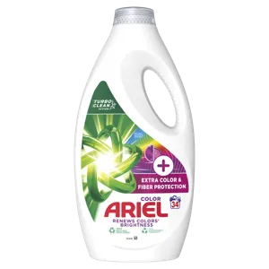 Ariel complete protection fofiber lyékony mosószer, 34 mosáshoz, 1700 ml