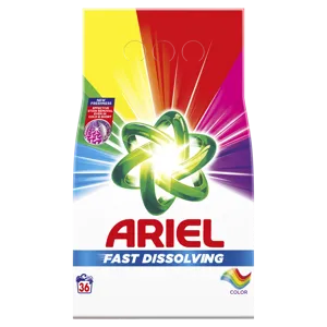Ariel mosópor, color, 1.98 kg, 36 mosáshoz