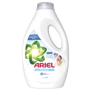 Ariel sensitive skin clean fresh folyékony mosószer, 17 mosáshoz 850ml