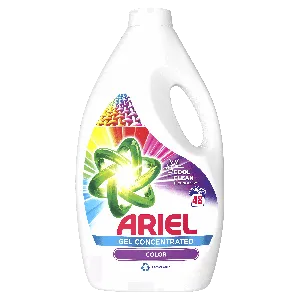 Ariel folyékony mosószer cool clean szin ruhákhoz, gel concentrated, 48 mosás, 2400 ml