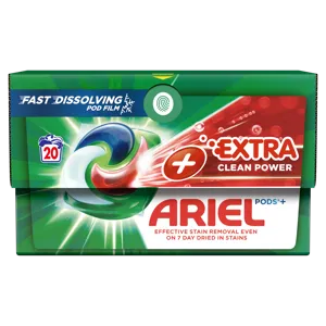 Ariel mosókapszula extra clean power, 20 mosas