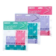 Bonus zacskózáró csipesz 10db-os