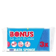 Bonus fürdőszivacs 3db-os
