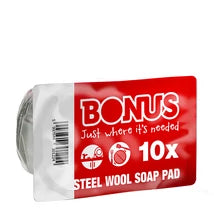 Bonus szappanos párna dörzsi 10db-os