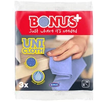 Bonus törlőkendő perforált uni 3db-os