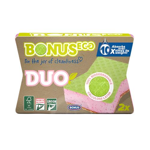 Bonus Mosógatószivacs Duo, karmentes, 2 db