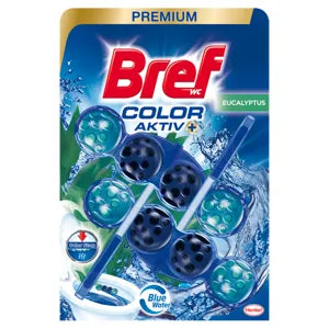 Bref color aktív eucalyptus, wc frissítő, 2 * 50 g