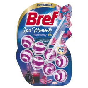 Bref spa moments harmony, wc frissítő, 2 x 50 g