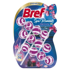 Bref spa moments harmony, wc frissítő, 3 x 50 g