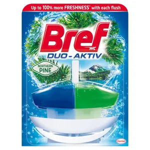 Bref toalett illatosító, duo aktív northern pine kosaras 50ml