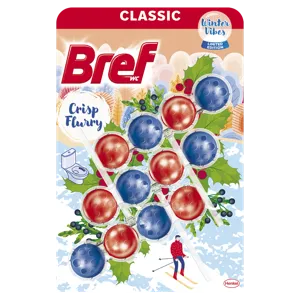 Bref winter vibes crisp flurry, wc frissítő, 3 x 50 g
