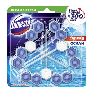 Domestos wc frissítő power óceán, 3*55 g 5 blokk
