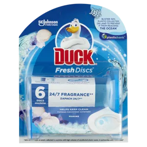 Duck wc-öblítő fresh discs marine korong, 36 ml