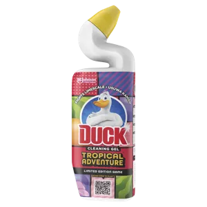 Duck wc-tisztító cleaning gel tropical adventure folyadék, 750 ml