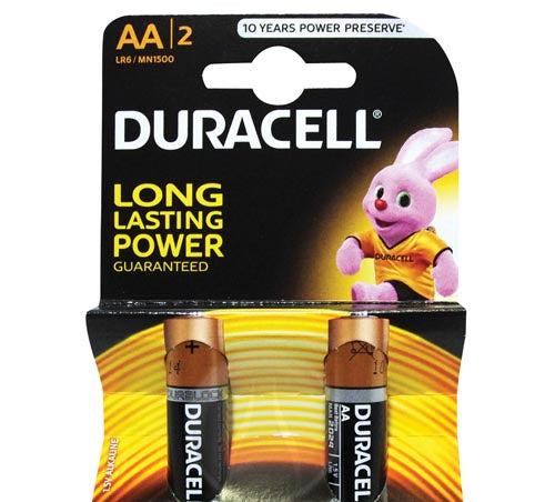 Duracell BSC AA elem 2db
