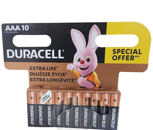 Duracell Basic AAA elem DL 10db