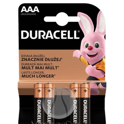Duracell Basic AAA elem DL 4db