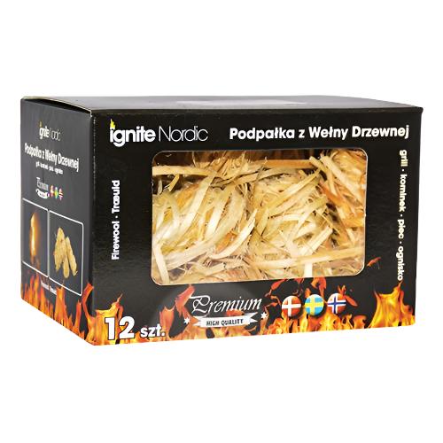 FL Grill begyújtóháncs folyadékkal, 12 darab