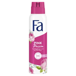 Fa deospray pink rózsa illattal pink passion, 150 ml