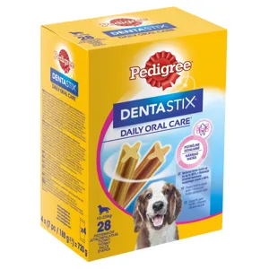 Pedigree fogtisztító rudak denta stix medium 28 db, 720 g