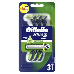 Gillette borotva blue egyszerhasználatos, 3 sensitive 3 db