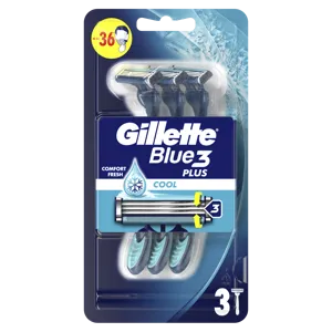 Gillette eldobható borotva, cool, 3 db