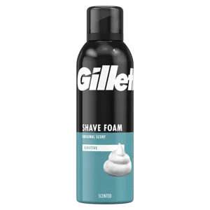 Gillette foam sensitive skin, 200 ml