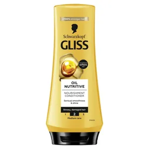 Gliss hajbalzsam tápláló olaj omega és marula olajjal, 9 olajsavval 200 ml