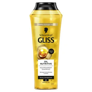 Gliss sampon tápláló olaj omega és marula olajjal, 9 olajsavval 250 ml