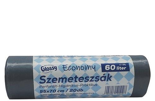 Glossy ECO. szemeteszsák 60L 20db