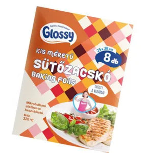 Glossy sütőzacskó csirkés 8 db 25x38cm