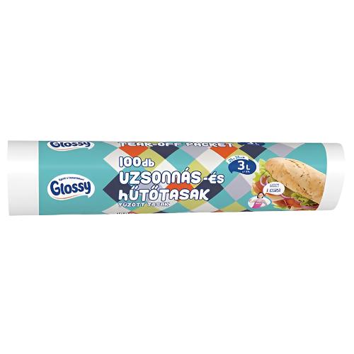 Glossy uzsonnás tasak, 3 l