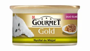 Gourmet gold macskaeledel nyúllal és májjal 85g