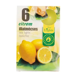 Illatos teamécses citrom 6db-os TL6 45#