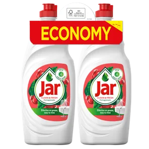 Jar Clean & Fresh Pomegranate Mosogatószer gránátalma 2x900 ml